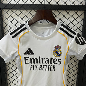 Kit Infantil do Real Madrid 2024/25 Home