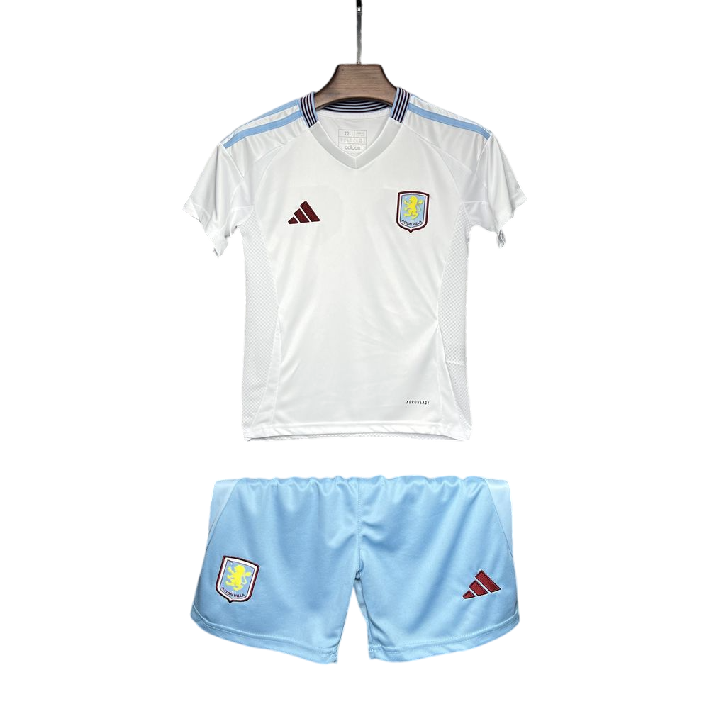 Kit Infantil do Aston Villa 2024/25 - Away