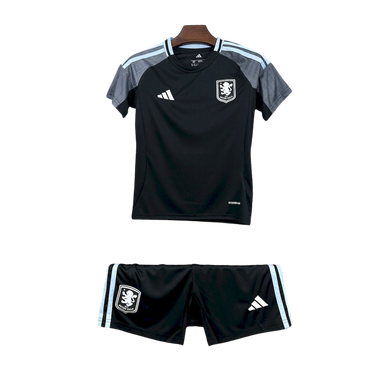 Kit Infantil do Aston Villa 2025/26 - Away
