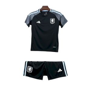 Kit Infantil do Aston Villa 2025/26 - Away