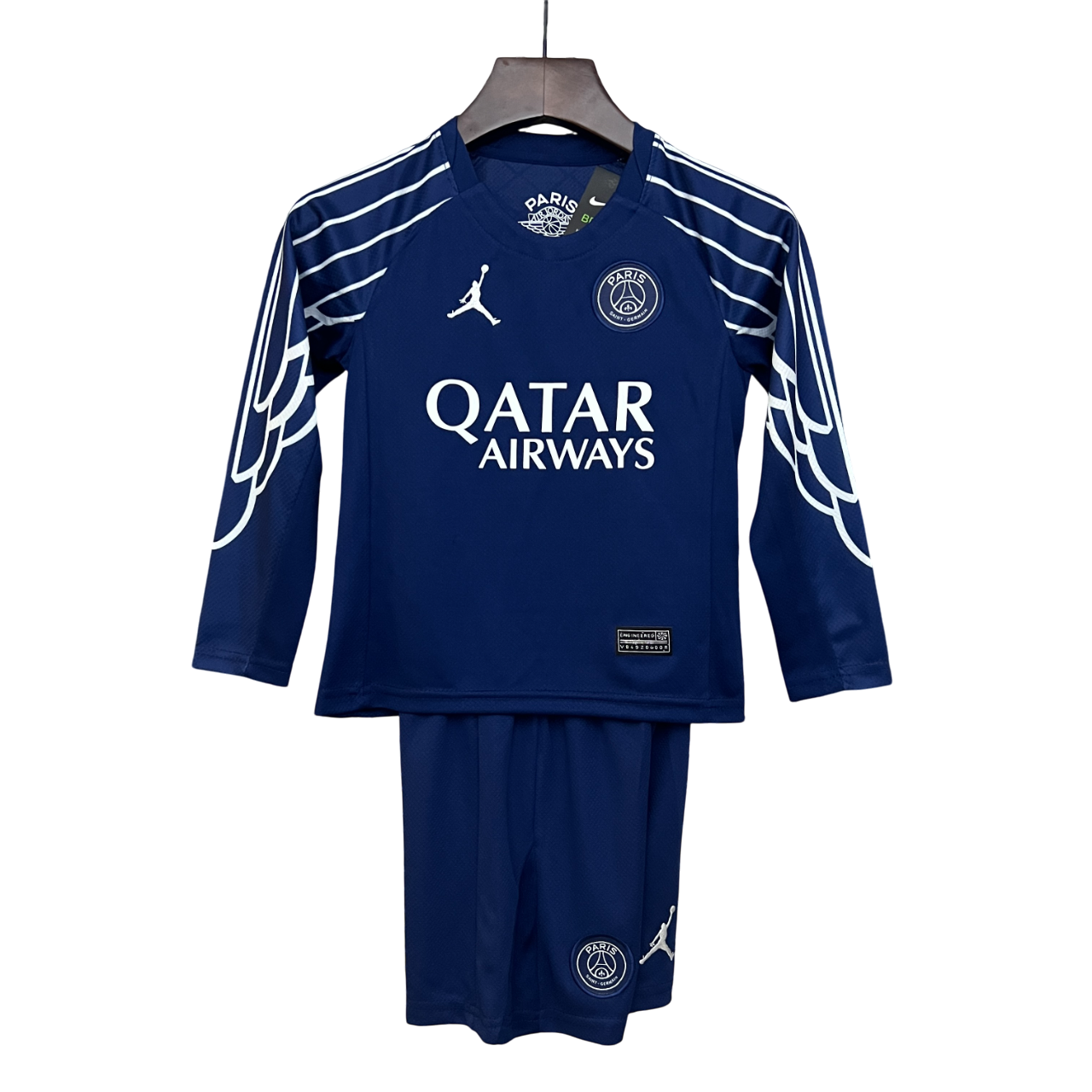 Kit Infantil PSG 2024/25- Mangas longas