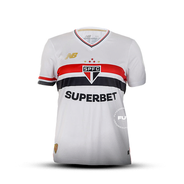 Camisa Feminina do São Paulo 2025/26- Home