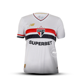 Camisa Feminina do São Paulo 2025/26- Home