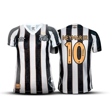 Camisa Feminina do Santos 2024/25 - Away + #10 Neymar Jr