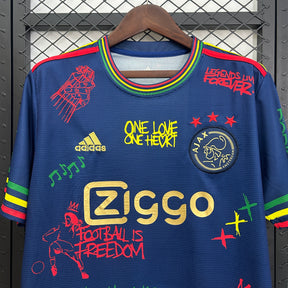 Camisa do Ajax 2025/26 -Bob Marley Edição Especial