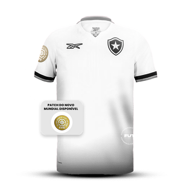 Camisa do Botafogo 2025 Away + Patch Mundial de Clubes