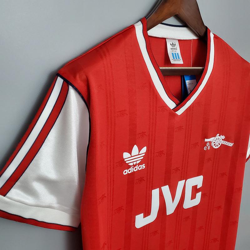 Camisa Arsenal Retrô 1988/1989 Vermelha - Adidas