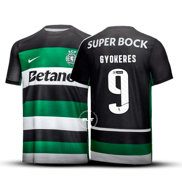 Camisa do Sporting 2024/25 Home + Gyokeres #9