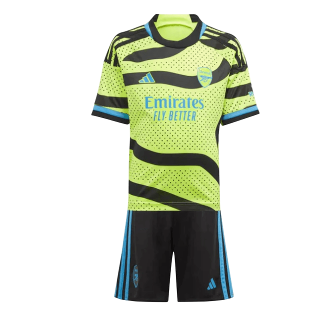 Conjunto Infantil Arsenal Away 23/24 - Verde