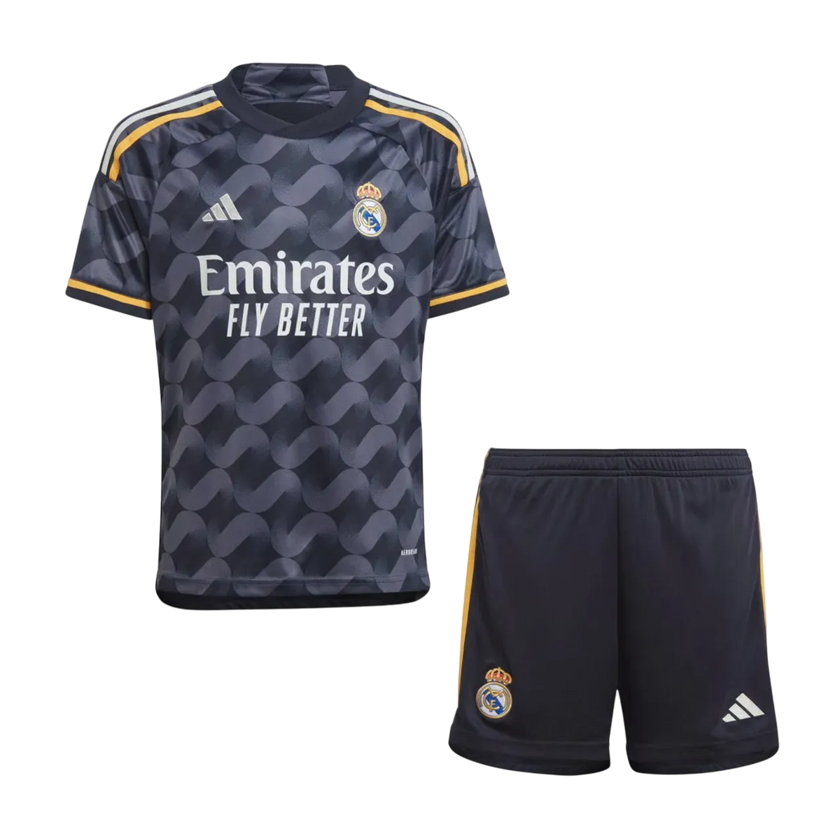 Conjunto Infantil Real Madrid 2023/24 - Away