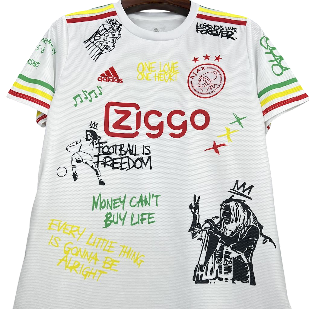 Camisa do Ajax 2025/26 -Bob Marley